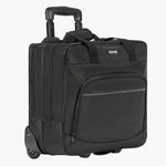VEVOR Rolling Laptop Bag 15.6 Inch(39.6cm) Wheeled Computer Bag for Women & Men Black