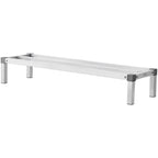 VEVOR Aluminum Dunnage Rack, 48” x 14” Commercial Food Floor Rack, 8” Off the Floor, 1000 lbs Capacity All-Welded Aluminum Storage Rack, for Storage in Restaurants, Kitchens, Garages and Vehicles