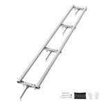 VEVOR Rail Mill Guide System 2.74 m Chainsaw Milling Rail Guide 4 Crossbar Kits