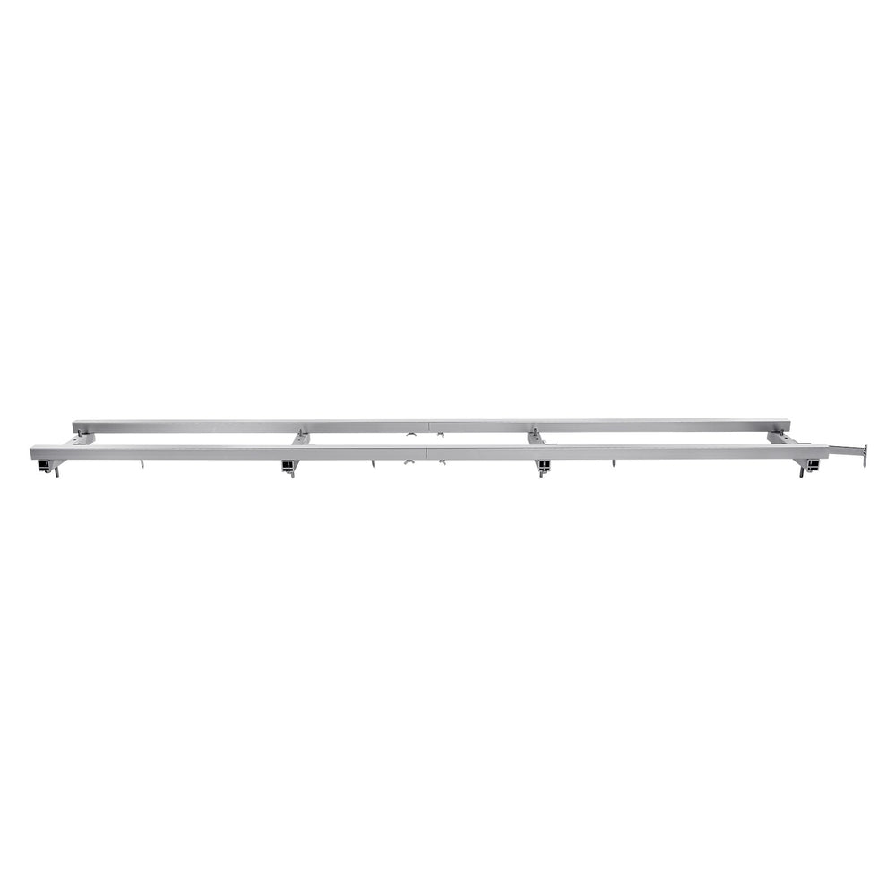 VEVOR Rail Mill Guide System 2.74 m Chainsaw Milling Rail Guide 4 Crossbar Kits