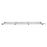 VEVOR Rail Mill Guide System 2.74 m Chainsaw Milling Rail Guide 4 Crossbar Kits