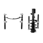 VEVOR Coil Spring Compressor Tool, 2 pcs Heavy Duty Macpherson Strut Spring Compressor Set, 1200.2 kg Strut Spring Compressor with Safety Bracket and Carrying Case, for Car Truck ATV UTV