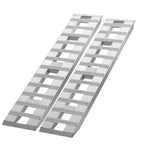 VEVOR 182.9x38.1 cm Aluminum Ramps 2721.6 kg Capacity Loading Ramps 2PCS