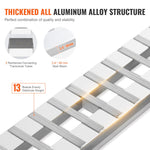 VEVOR 182.9x38.1 cm Aluminum Ramps 2721.6 kg Capacity Loading Ramps 2PCS