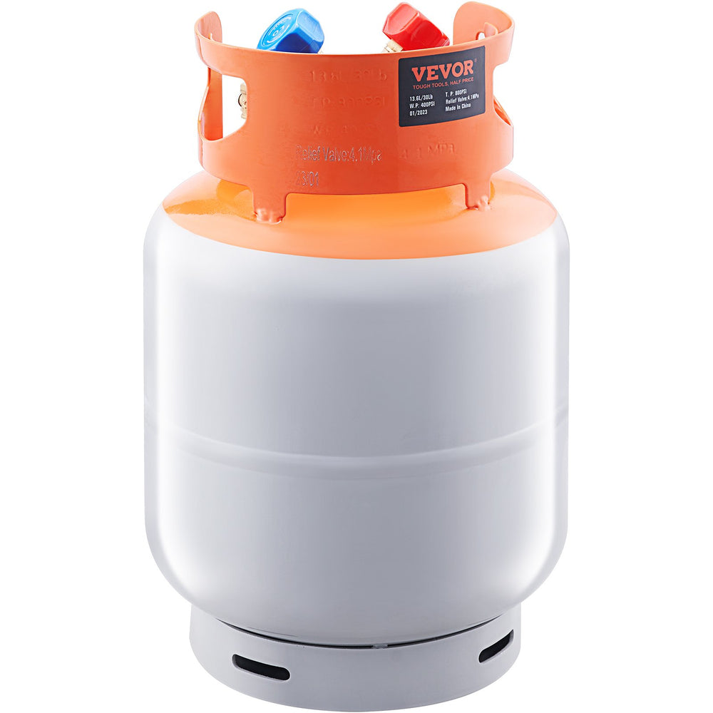VEVOR Refrigerant Recovery Reclaim 13.6 kg Cylinder Tank with Floating Switch
