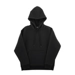 VEVOR Men Pullover Hoodie, Medium Size, Fleece Long Sleeve Comfy Casual Basic Pullover Hooded Sweatshirt, Warm & Skin-friendly, Practical & Trendy, Black Hoodie with Large Pocket for Fall & Winter