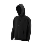 VEVOR Men Pullover Hoodie, Medium Size, Fleece Long Sleeve Comfy Casual Basic Pullover Hooded Sweatshirt, Warm & Skin-friendly, Practical & Trendy, Black Hoodie with Large Pocket for Fall & Winter