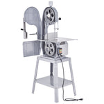 VEVOR 1500W Commercial Electric Meat Bandsaw Stainless Steel Bone Sawing Machine