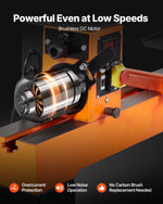 VEVOR Woodworking Lathe, 1100W / 1.5 HP, Wood Lathe Machine with 150 to 3200 RPM Variable Speed, 406 x 1020 mm Workbench, Brushless DC Motor, Cast Iron Body, Tool Rest, for Medium to Large Projects Woodworking