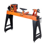 VEVOR Woodworking Lathe, 1100W / 1.5 HP, Wood Lathe Machine with 150 to 3200 RPM Variable Speed, 406 x 1020 mm Workbench, Brushless DC Motor, Cast Iron Body, Tool Rest, for Medium to Large Projects Woodworking