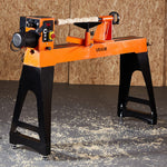 VEVOR Woodworking Lathe, 1500W / 2 HP, Wood Lathe Machine with 0 to 3200 RPM Variable Speed, 457 x 1020 mm Workbench, Brushless DC Motor, Cast Iron Body, Tool Rest, for Medium to Large Projects Woodworking