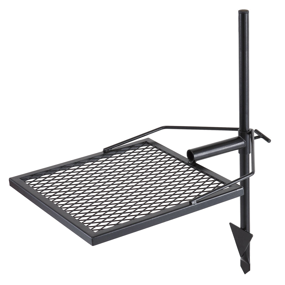 VEVOR Swivel Campfire Grill Heavy Duty Steel Open Fire Cooking Grate Adjustable