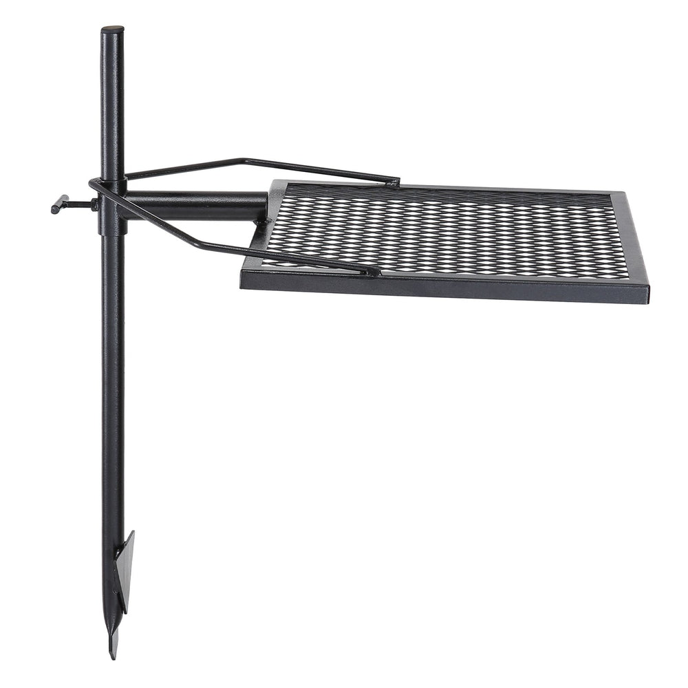 VEVOR Swivel Campfire Grill Heavy Duty Steel Open Fire Cooking Grate Adjustable