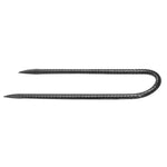 VEVOR 254x55,88mm / 10-Inch 12 Pack Rebar Stakes Heavy Duty U Shape Galvanized Ground Anchors