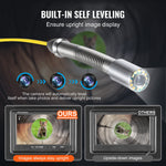 VEVOR Sewer Camera 2987 cm Self-Leveling Duct Camera with 512Hz Locator 36X Zoom