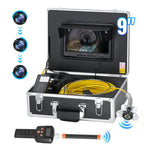 VEVOR Sewer Camera 2987 cm Self-Leveling Duct Camera with 512Hz Locator 36X Zoom