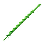 VEVOR Auger Drill Bit for Planting, 40 x 800 mm Spiral Drill Bit, Compatible with 20mm ID Drive Drills, Heavy Duty Bulb Planter Tool, Post Hole Drilling Attachments for Garden Digger Fence
