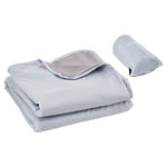 VEVOR Camping Blanket 2x1.5m (79" x 59") Wearable Warm Stadium Blanket Outdoor Light Grey