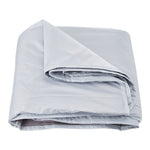 VEVOR Camping Blanket 2x1.5m (79" x 59") Wearable Warm Stadium Blanket Outdoor Light Grey