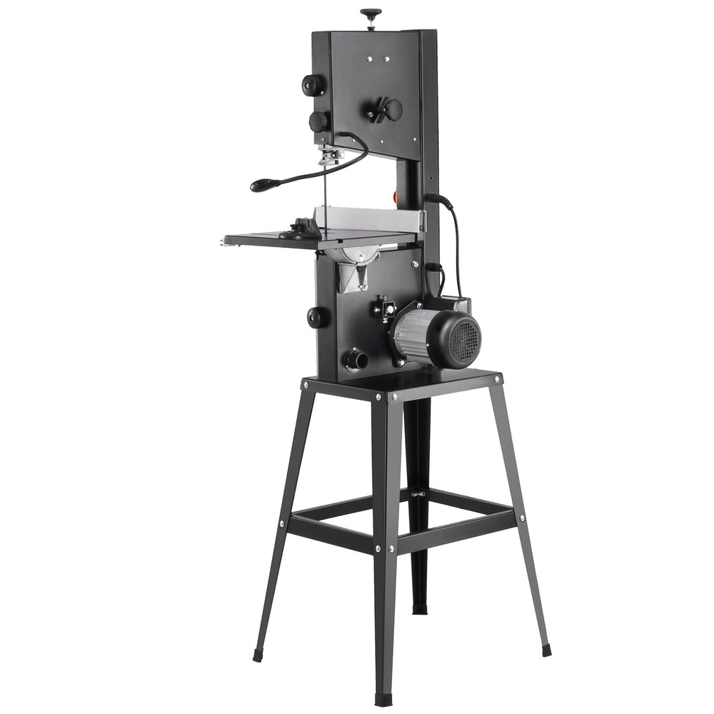 VEVOR Band Saw with Stand Benchtop Bandsaw 24.5 cm 370W Two-Speed Adjustable