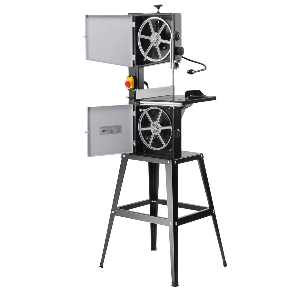 VEVOR Band Saw with Stand Benchtop Bandsaw 24.5 cm 370W Two-Speed Adjustable