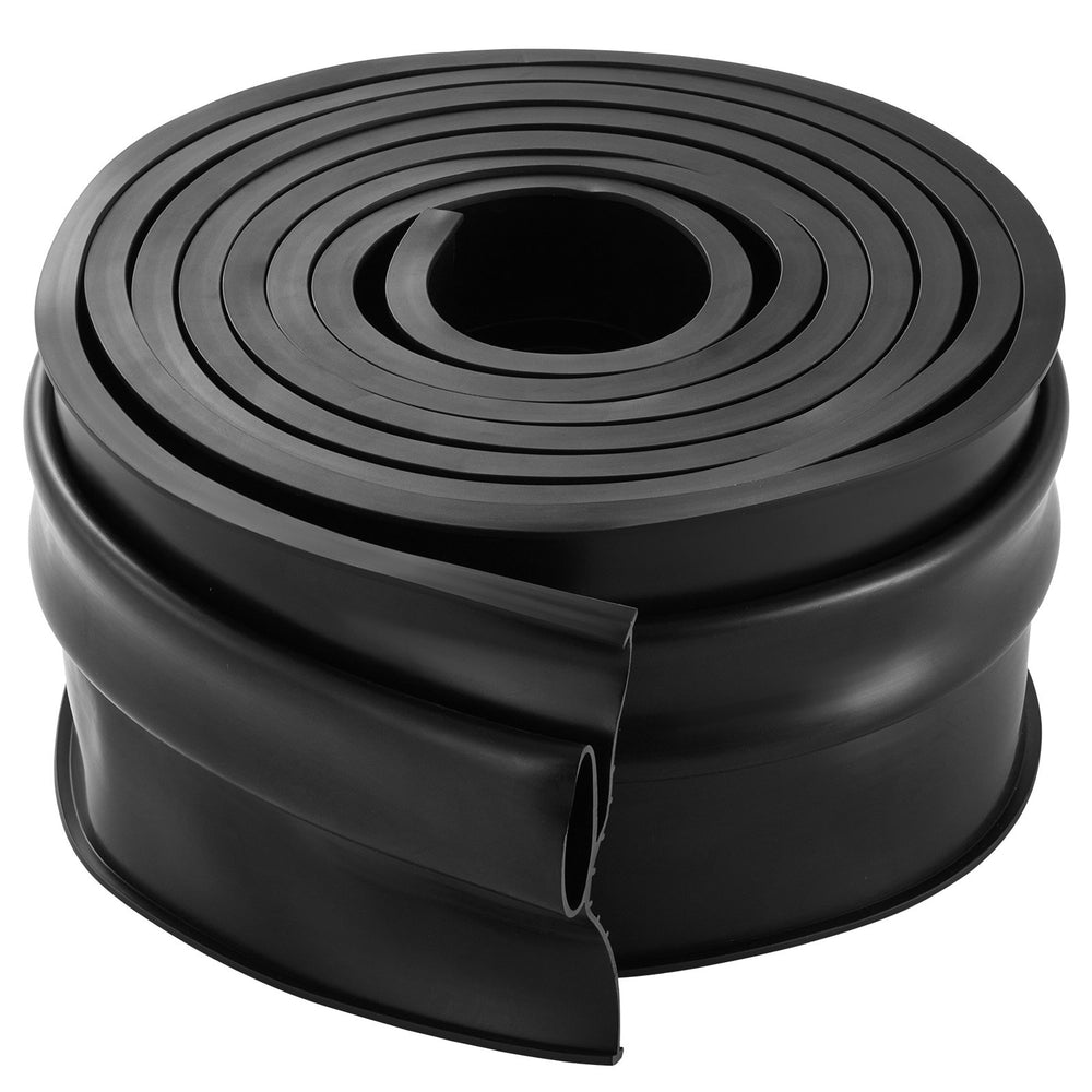 VEVOR Garage Door Threshold and Bottom Seals Kit, 10 FT U Shape+O Ring Universal Garage Door Bottom Seal Weatherstrip PVC, Combine with Weatherproof Garage Threshold Seal Strip with Adhesive, Black