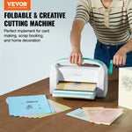 VEVOR Manual Die Cutting Embossing Machine 22.9 cm Opening For Art Craft Scrapbooking