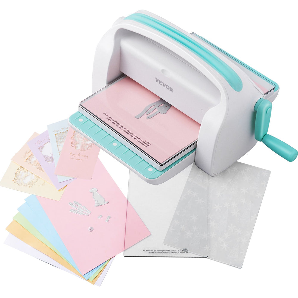 VEVOR Manual Die Cutting Embossing Machine 22.9 cm Opening For Art Craft Scrapbooking