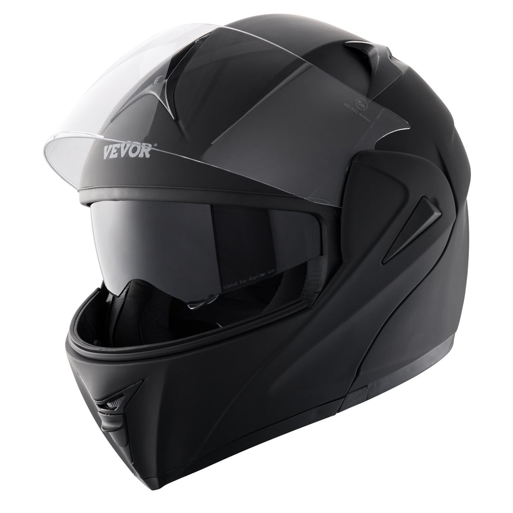 VEVOR Motorcycle Helmet, Unmasked, Smart Street ABS & High Density Helmet with Bluetooth Slot & Interchangeable Lens, DOT Approved Comfortable Motocross Helmet, Fit for Youth & Adults
