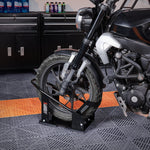 VEVOR Motorcycle Removable Wheel Tire Chock Nest Cradle Adjustable Universal