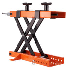 VEVOR Motorcycle Lift Scissor Jack Stand 499.5 kg with Saddle ATV Lift Dirt Bike