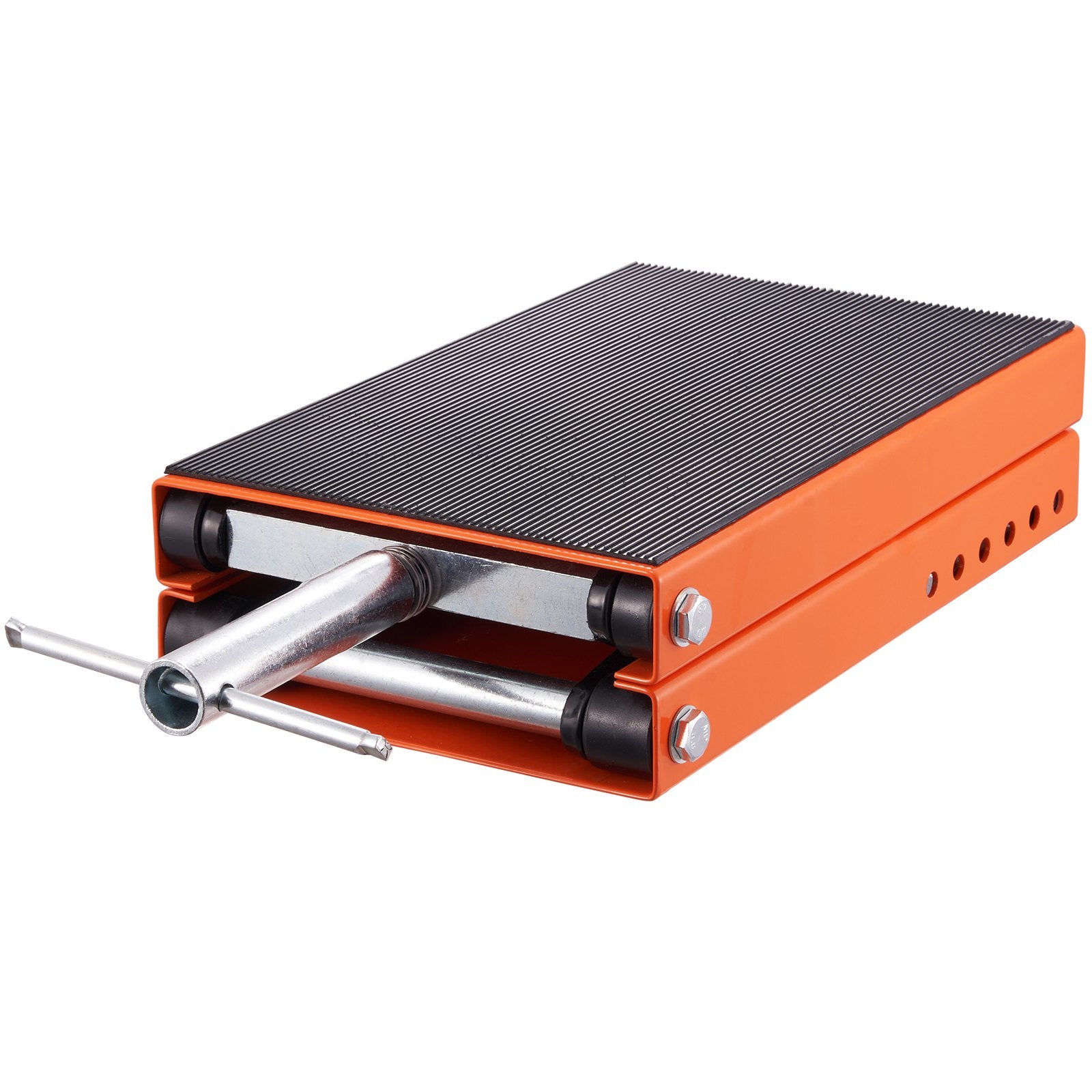 VEVOR Motorcycle Scissor Jack Lift 499.5 kg Wide Deck Hoist Stand for ATVs Bike