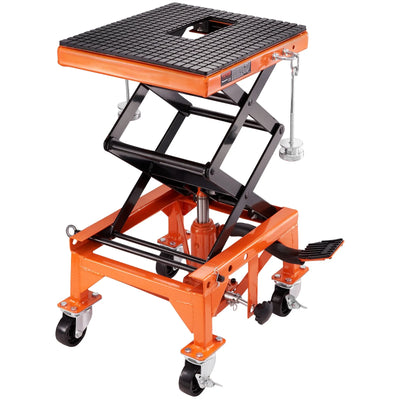 VEVOR Hydraulic Motorcycle Lift Table 158.8 kg Dirt Bike Scissor Jack Stand