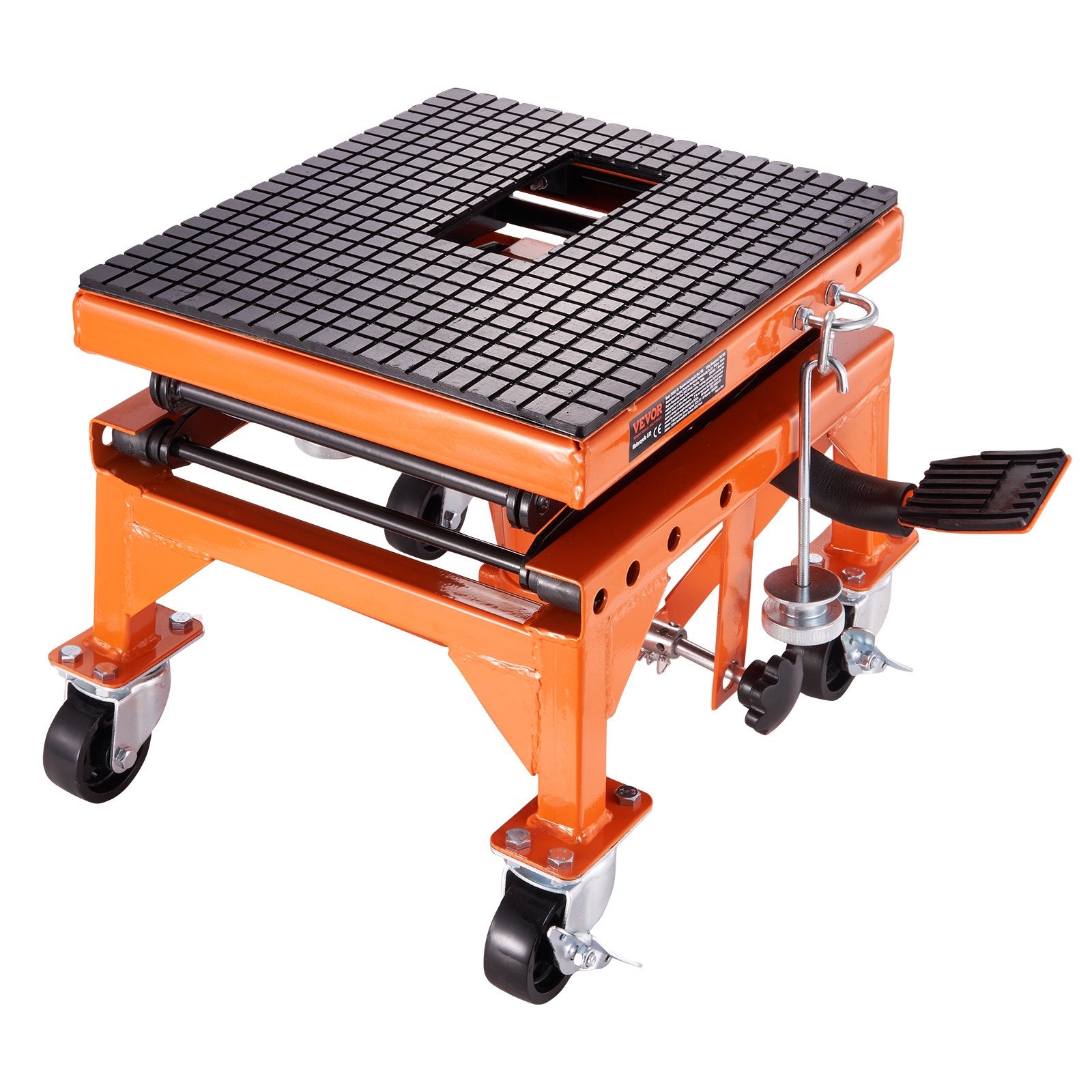 VEVOR Hydraulic Motorcycle Lift Table 158.8 kg Dirt Bike Scissor Jack Stand