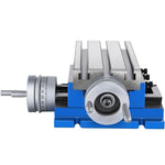 VEVOR Milling Machine Worktable Cross Slide Table 10.2 x 18.5 cm Compound For Bench Drill Vise