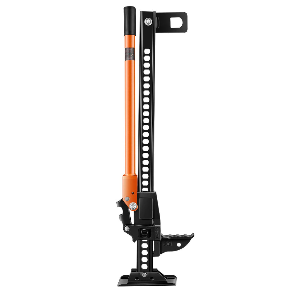 VEVOR Farm Jack, 845mm Utility High Lift Farm Jack, 3.18 Ton Capacity Ratcheting Off Road Utility Jacks, Heavy-Duty Lift Jacks with 130.1-711.2 mm Lifting Range for Tractor, Truck, SUV