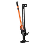 VEVOR Farm Jack, 845mm Utility High Lift Farm Jack, 3.18 Ton Capacity Ratcheting Off Road Utility Jacks, Heavy-Duty Lift Jacks with 130.1-711.2 mm Lifting Range for Tractor, Truck, SUV
