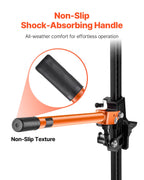 VEVOR Farm Jack, 91.5 cm Utility High Lift Farm Jack, 3.18 Ton Capacity Ratcheting Off Road Utility Jacks, Heavy-Duty Lift Jacks with 130.1-769.6 mm Lifting Range for Tractor, Truck, SUV