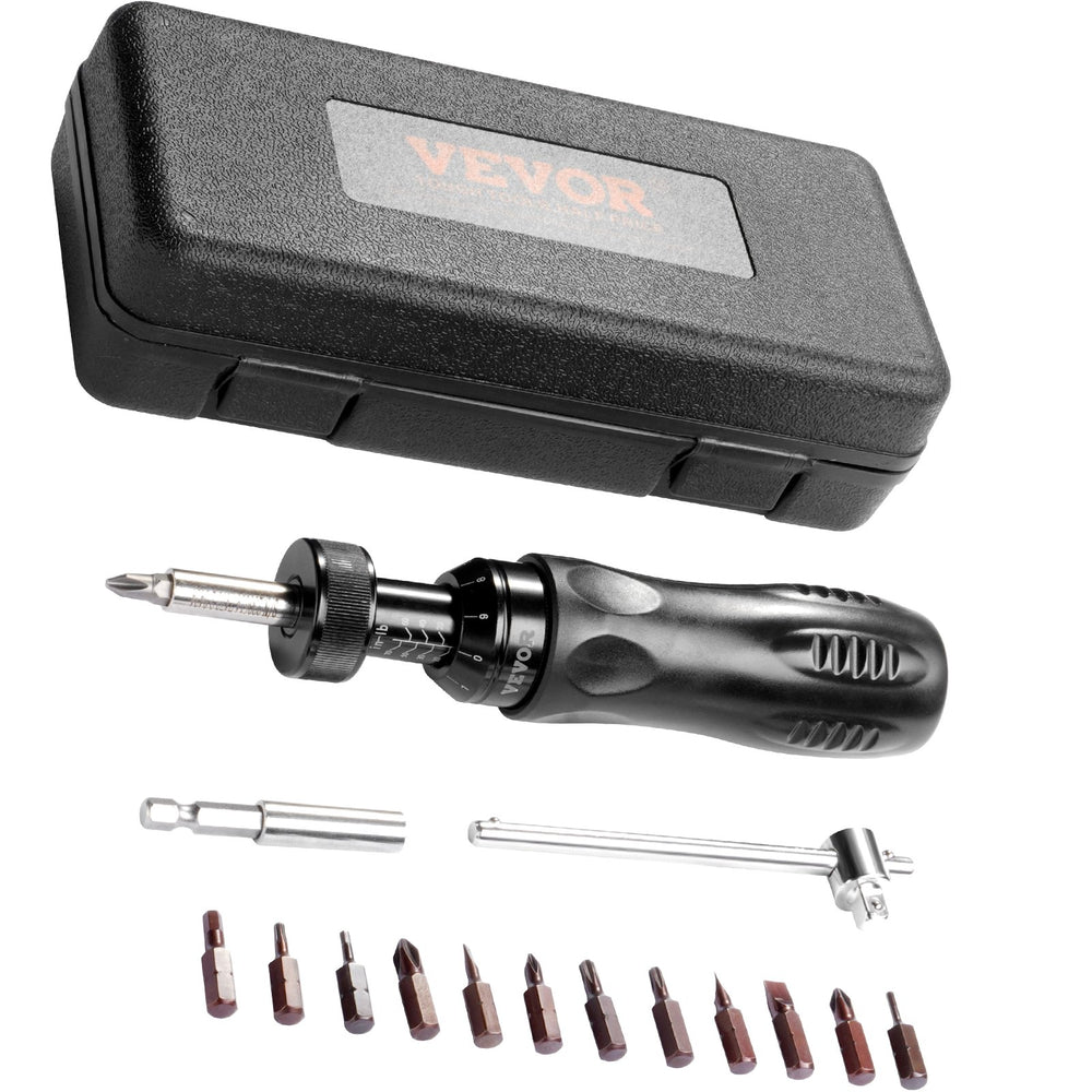 VEVOR Adjustable Torque Screwdriver 1/4" Range 1.1-7.9 N·m w/ 0.1 N·m Increment