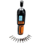 VEVOR Digital Torque Screwdriver, 0.64 cm Drive Screwdriver Torque Wrench, Electrician Torque Screwdriver with LCD, 0.30-7.98 N·m Torque Range, 0.01 N·m Increment Torque Screwdriver with Bits & Case