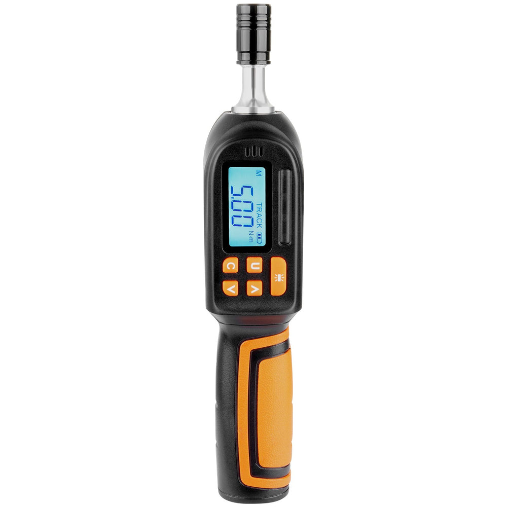 VEVOR Digital Torque Screwdriver, 0.64 cm Drive Screwdriver Torque Wrench, Electrician Torque Screwdriver with LCD, 0.30-7.98 N·m Torque Range, 0.01 N·m Increment Torque Screwdriver with Bits & Case