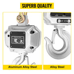 VEVOR 5000kg 11000lbs Digital Crane Scale Heavy Duty Crane Scale Industrial Digital Hanging Scale Weight LED
