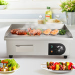 VEVOR 3000W 53.3 cm Commercial Electric Countertop Griddle Flat Top Grill Hot Plate