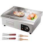 VEVOR 3000W 53.3 cm Commercial Electric Countertop Griddle Flat Top Grill Hot Plate