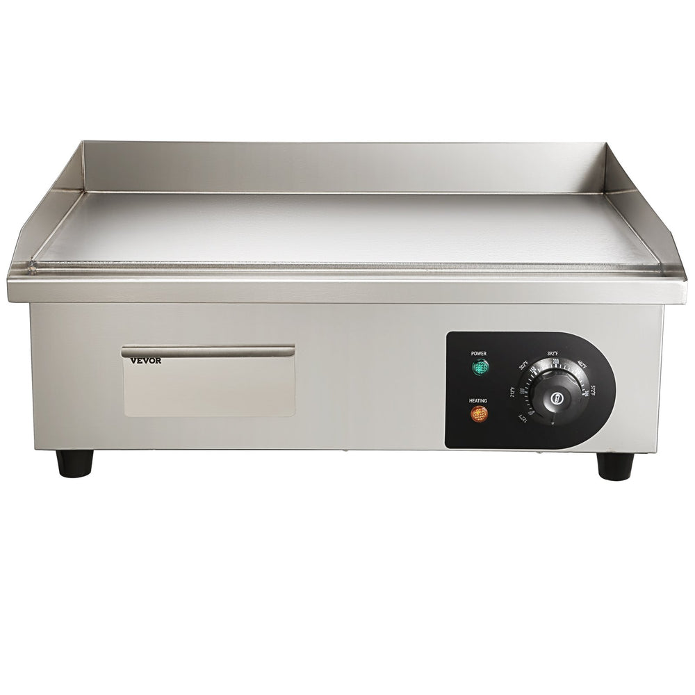 VEVOR 3000W 53.3 cm Commercial Electric Countertop Griddle Flat Top Grill Hot Plate