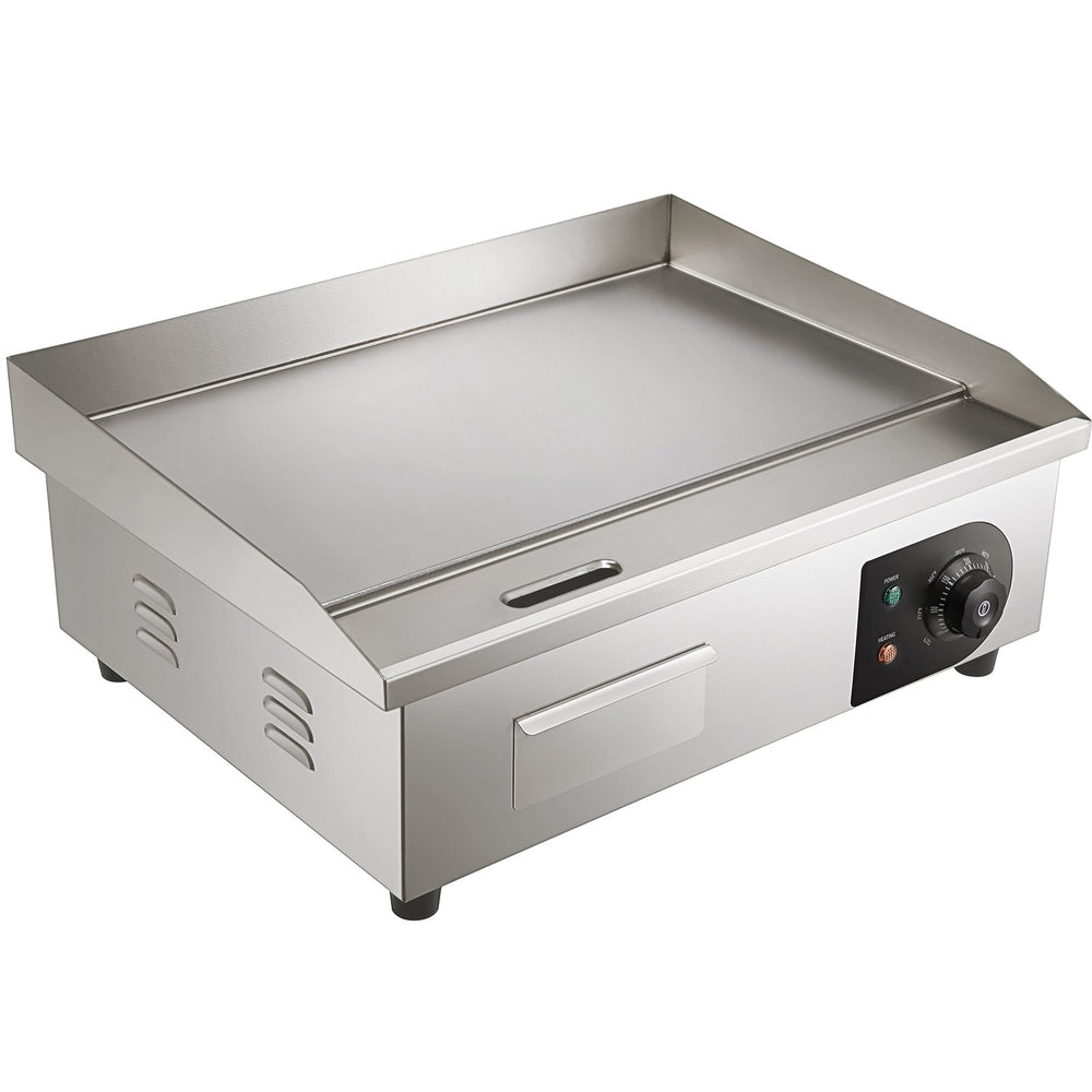 VEVOR 3000W 53.3 cm Commercial Electric Countertop Griddle Flat Top Grill Hot Plate