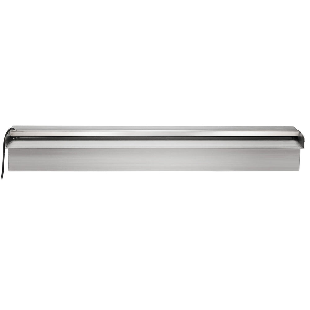 VEVOR Vevor Waterfall Pool Fountain Rectangular & Led Strip Light 60 x 11.5 x 8 cm/23.6" X 4.5" X 3.1"