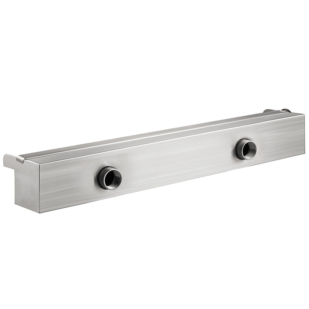 VEVOR Vevor Waterfall Pool Fountain Rectangular & Led Strip Light 60 x 11.5 x 8 cm/23.6" X 4.5" X 3.1"