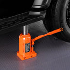 VEVOR Hydraulic Bottle Jack, 30 Ton/66138 lbs Welded Bottle Jack with 11.22''-18.66'' Lifting Range & 3-Section Long Handle, for Car, Pickup, Truck, RV, Auto Repair, Industrial Engineering