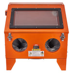 VEVOR 151.4 L Sandblasting Cabinet Benchtop Cabinet with Blasting Gun 4 Nozzle
